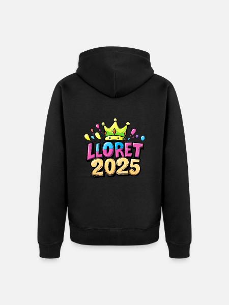 Lloret de Mar 2025 - Unisex Premium Organic Zip Hoodie - black