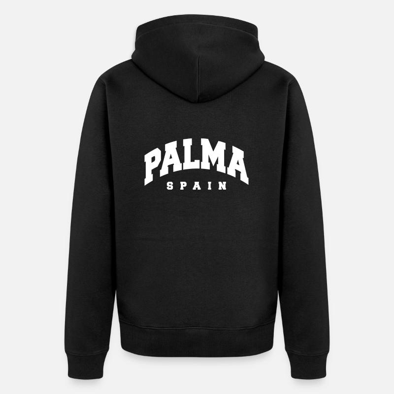 Palma - Veste à capuche bio Premium Unisexe - noir