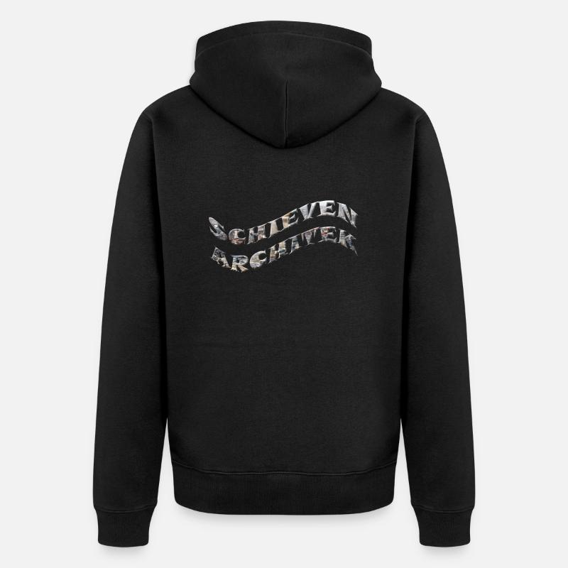 SCHIEVEN ARCHITEK - Veste à capuche bio Premium Unisexe - noir