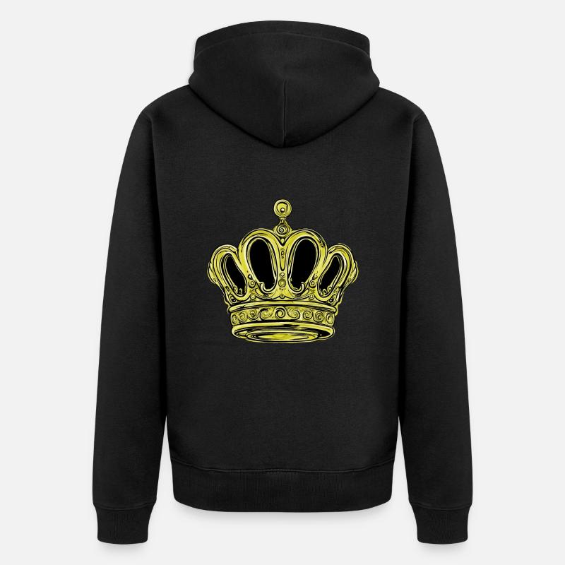 Krone Design - Veste à capuche bio Premium Unisexe - noir