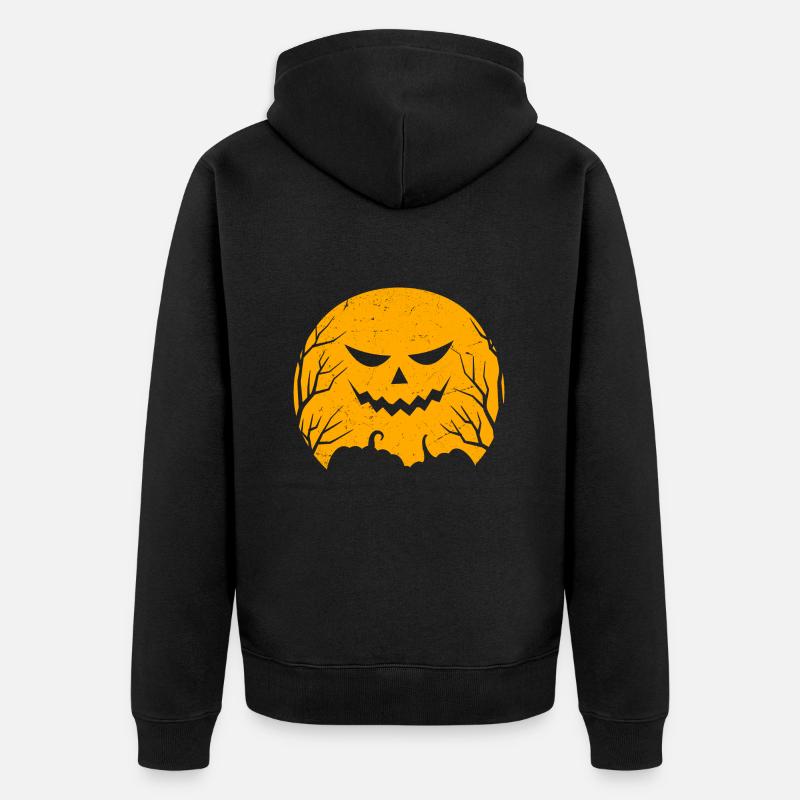 Happy halloween - Veste à capuche bio Premium Unisexe - noir