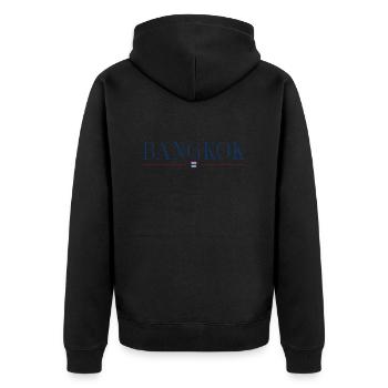 J’adore Bangkok - Veste à capuche bio Premium Unisexe - noir - Dos - Nico (187cm)