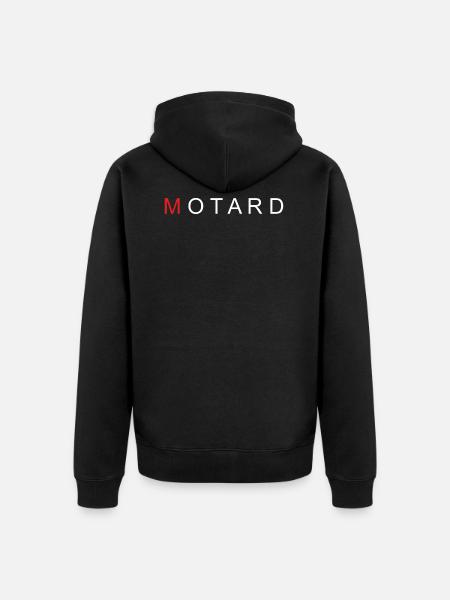 Moto Cross - Unisex Premium Bio Zip Hoodie - Schwarz