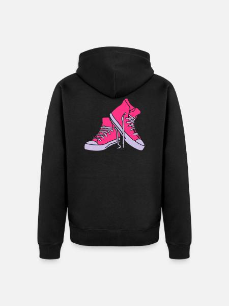 chaussures cool - Veste à capuche bio Premium Unisexe - noir