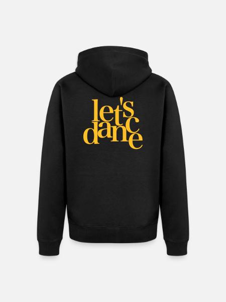 let s dance - Dance Fashion - Unisex Premium Bio Zip Hoodie - Schwarz