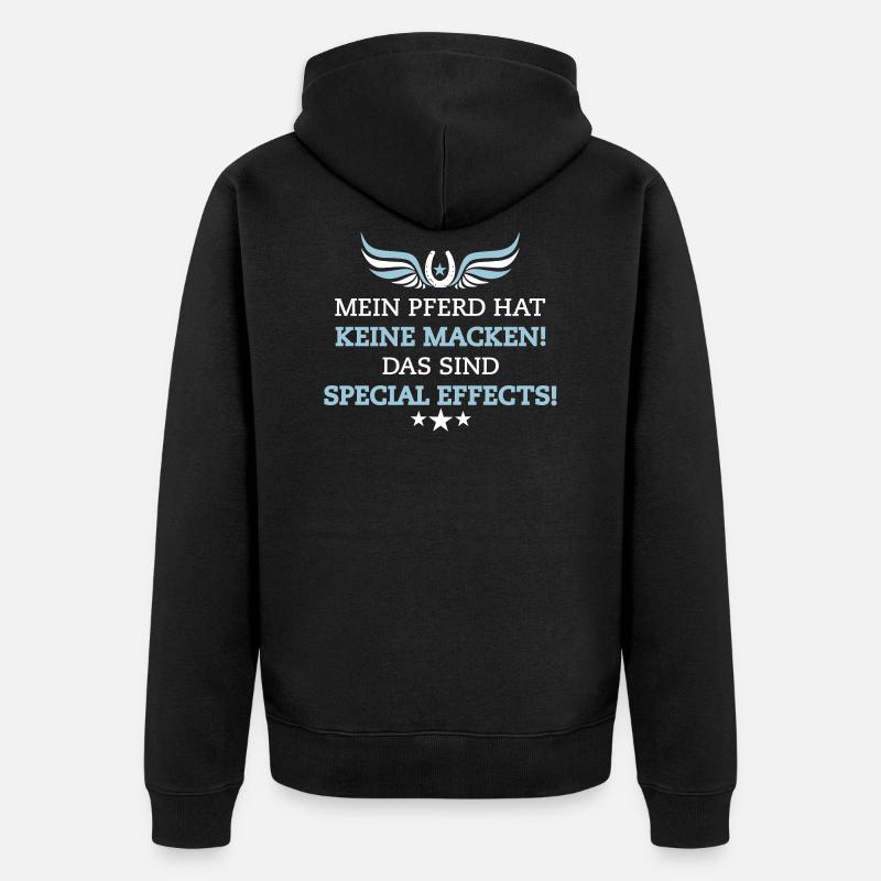 Special Effects - Unisex Premium Bio Zip Hoodie - Schwarz
