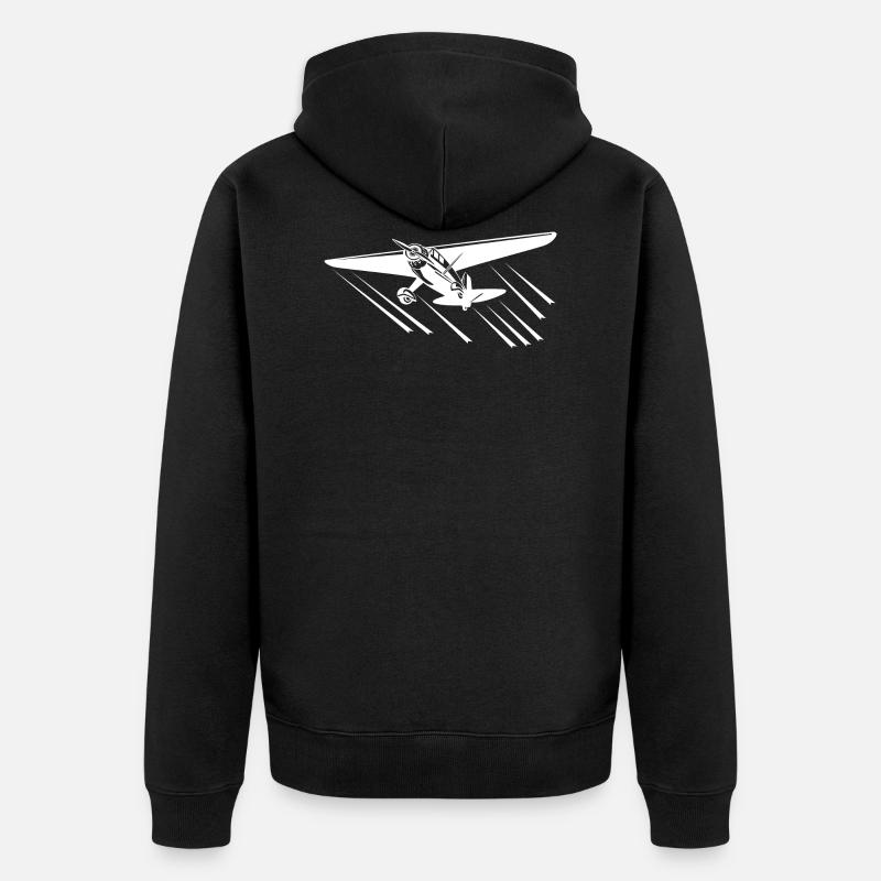 Plan de sport - Veste à capuche bio Premium Unisexe - noir