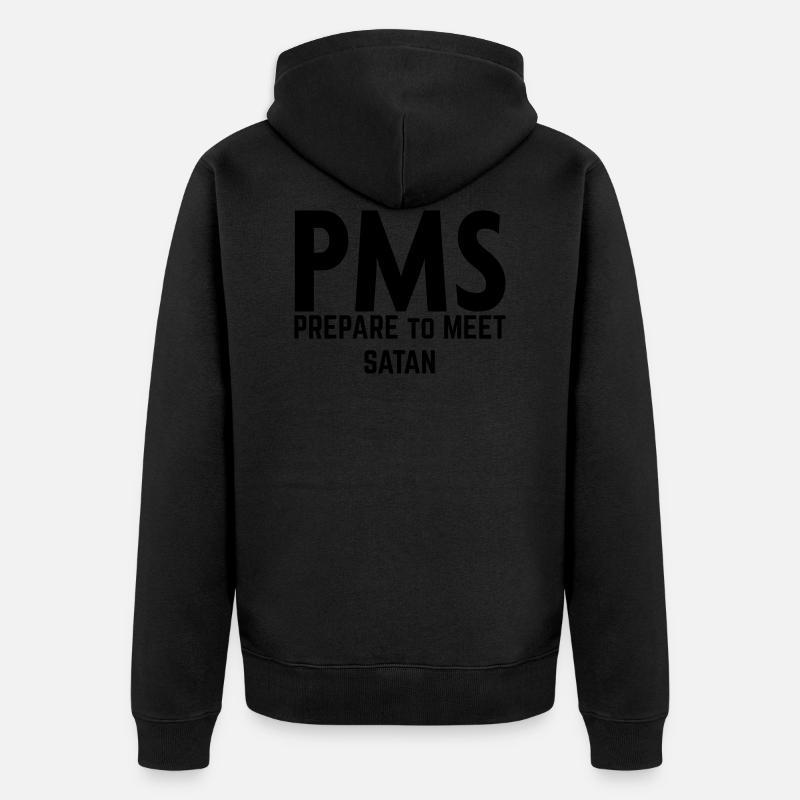 PMS - Veste à capuche bio Premium Unisexe - noir