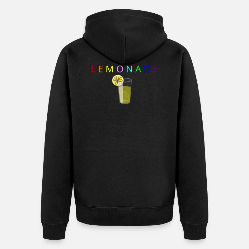 LEMONADE - Veste à capuche bio Premium Unisexe - noir