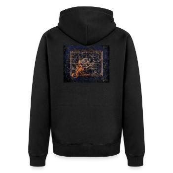 Scorpion - Veste à capuche bio Premium Unisexe - noir - Dos - Nico (187cm)