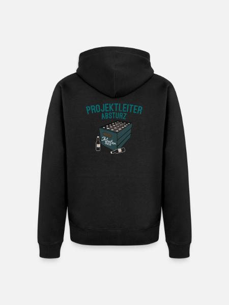Festival - Unisex Premium Bio Zip Hoodie - Schwarz