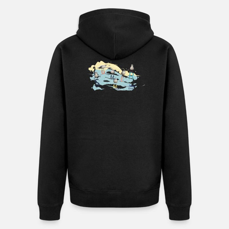 concours d'été - Veste à capuche bio Premium Unisexe - noir