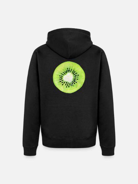 Kiwi - Veste à capuche bio Premium Unisexe - noir