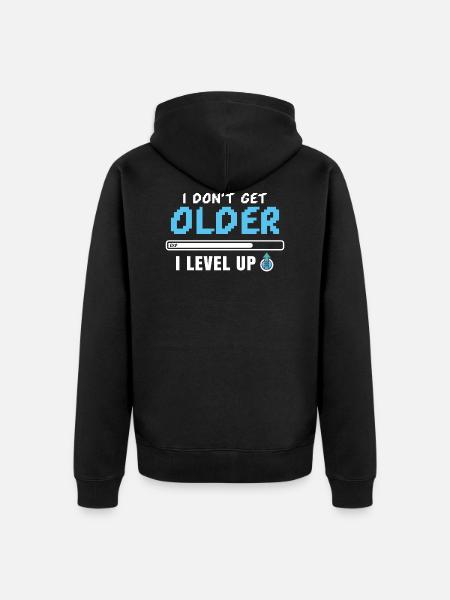 Computerspiele - Unisex Premium Bio Zip Hoodie - Schwarz