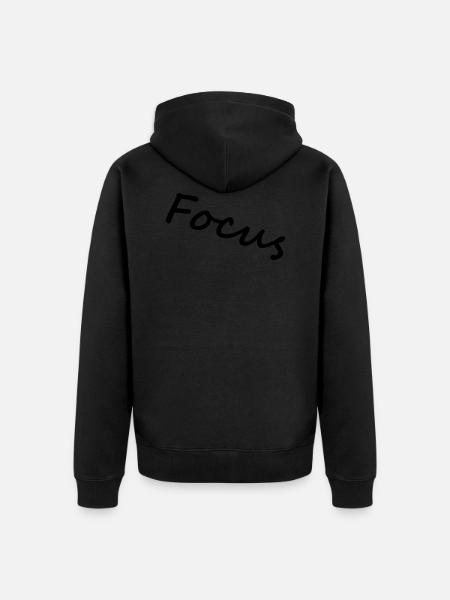 foyer - Veste à capuche bio Premium Unisexe - noir