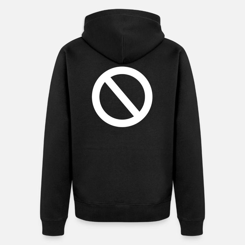 Non! - Veste à capuche bio Premium Unisexe - noir