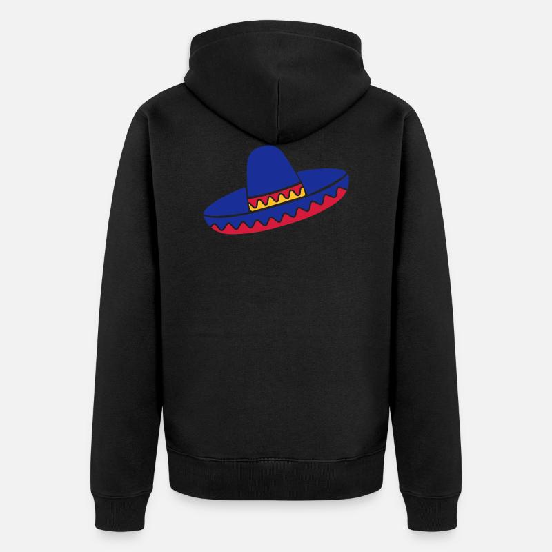sombrero - Veste à capuche bio Premium Unisexe - noir
