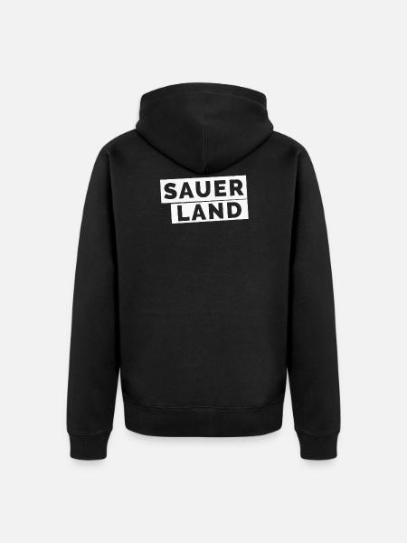 Sauerland - Unisex Premium Organic Zip Hoodie - black