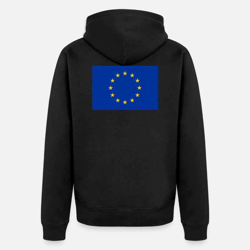 L'Europe  - Veste à capuche bio Premium Unisexe - noir