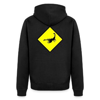 Scorpion - Veste à capuche bio Premium Unisexe - noir - Dos - Nico (187cm)