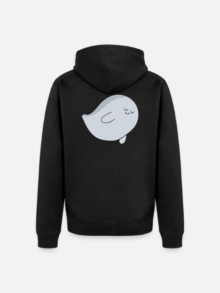 Ghost - Veste à capuche bio Premium Unisexe - noir