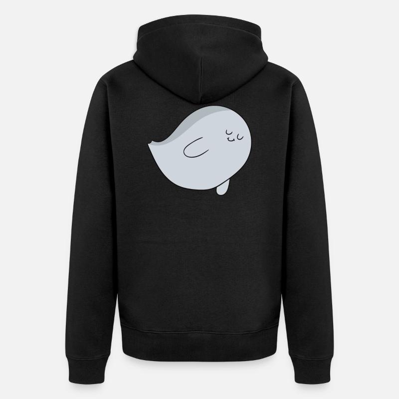 Ghost - Veste à capuche bio Premium Unisexe - noir