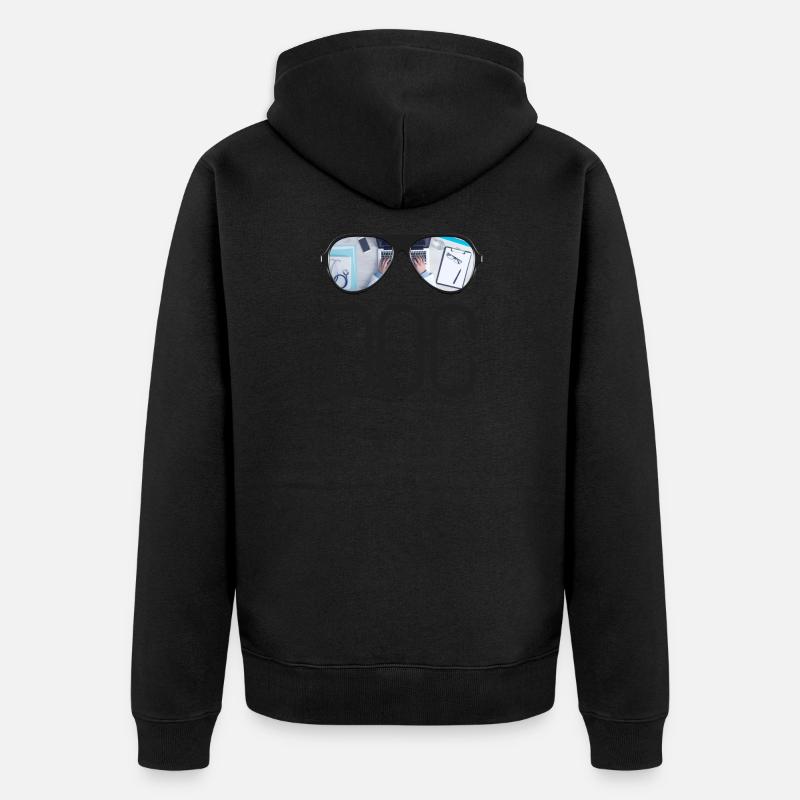 Docteur Médecin médecin - Veste à capuche bio Premium Unisexe - noir