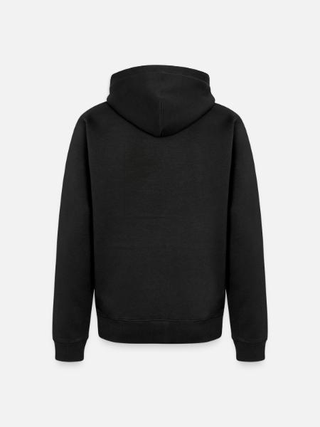 Tree leaves autumn black gift - Unisex Premium Organic Zip Hoodie - black