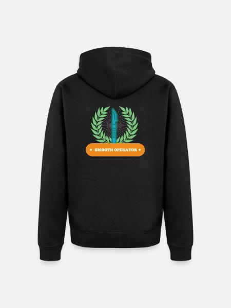 Surgeon General Practitioner Doctor Funny Gift - Unisex Premium Organic Zip Hoodie - black