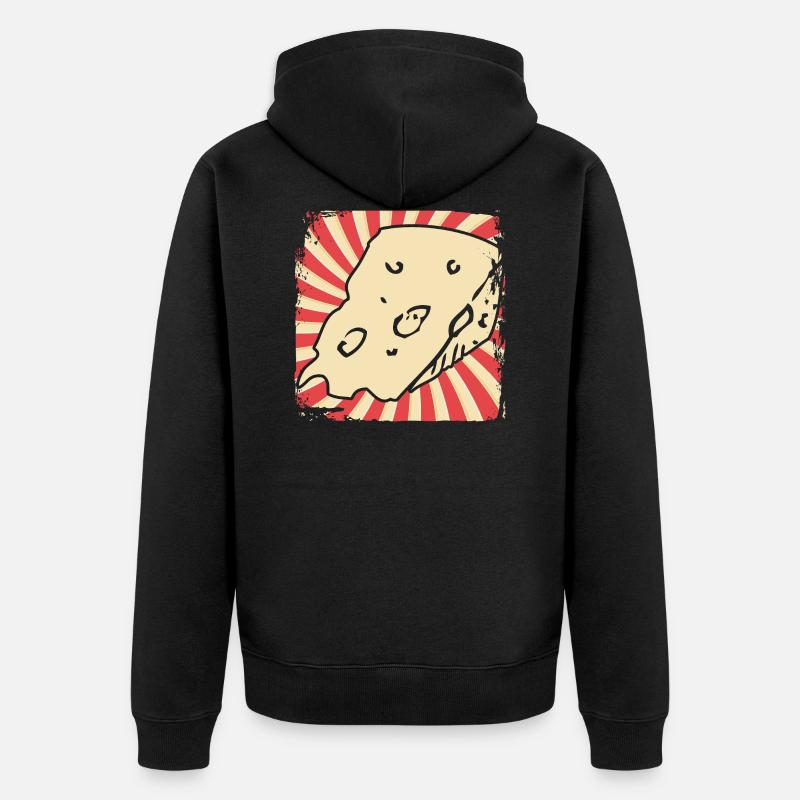 Fromage - Veste à capuche bio Premium Unisexe - noir