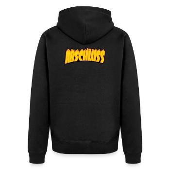 achèvement - Veste à capuche bio Premium Unisexe - noir - Dos - Nico (187cm)