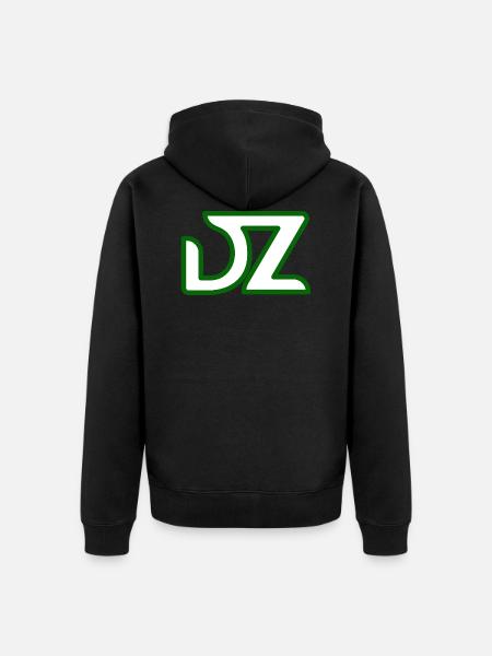DZ Algeria - Unisex Premium Organic Zip Hoodie - black