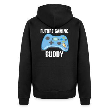 Future Gaming Buddy - Veste à capuche bio Premium Unisexe - noir - Dos - Nico (187cm)