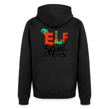 ELF SQUAD - Veste à capuche bio Premium Unisexe - noir - Dos - Nico (187cm)