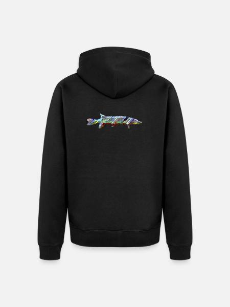 Kleurrijke de snuisterijen abstracte kunstgift - Ekologisk premiumluvjack unisex - svart