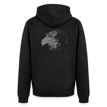aigle - Veste à capuche bio Premium Unisexe - noir - Dos - Nico (187cm)