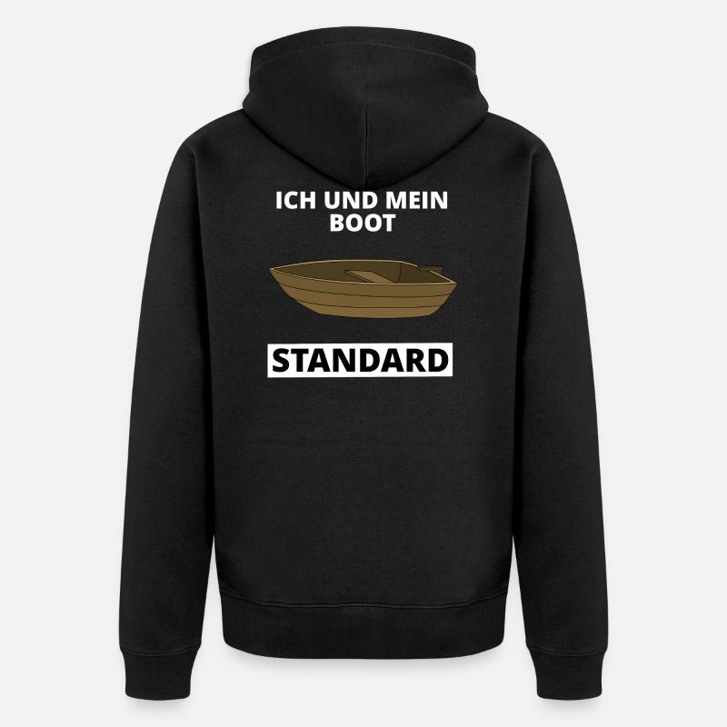Cadeau bateau standard - Veste à capuche bio Premium Unisexe - noir