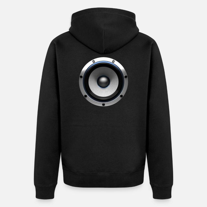 Speaker - Veste à capuche bio Premium Unisexe - noir
