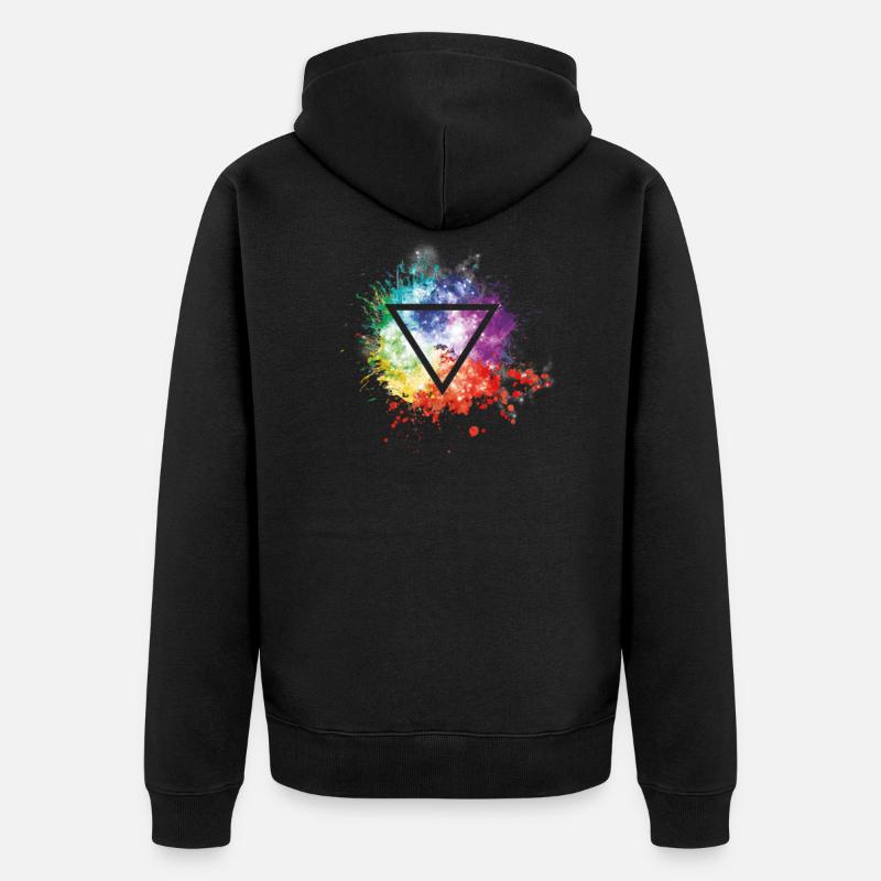 trinité - Veste à capuche bio Premium Unisexe - noir