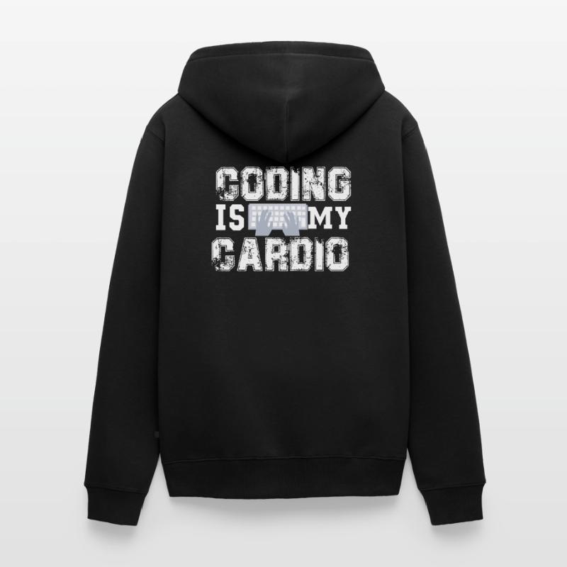Programmierer Unisex Premium Bio Zip Hoodie