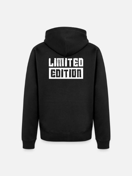 édition limitée - Veste à capuche bio Premium Unisexe - noir