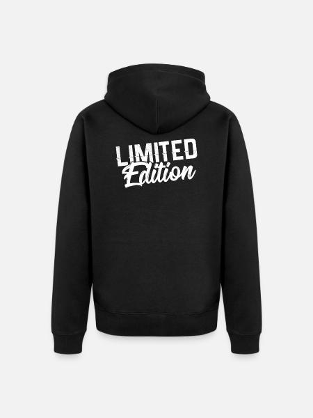 limited edition - Unisex Premium Organic Zip Hoodie - black