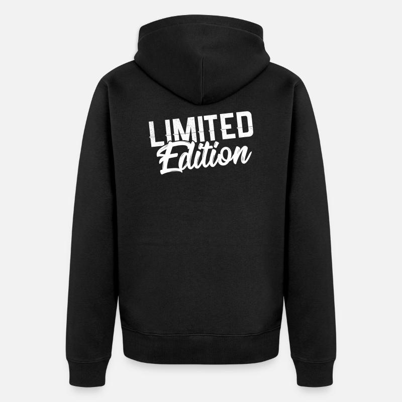 limited edition - Veste à capuche bio Premium Unisexe - noir