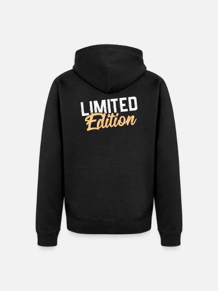 limited edition - Unisex Premium Organic Zip Hoodie - black