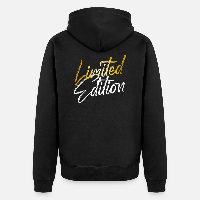 édition limitée - Veste à capuche bio Premium Unisexe - noir