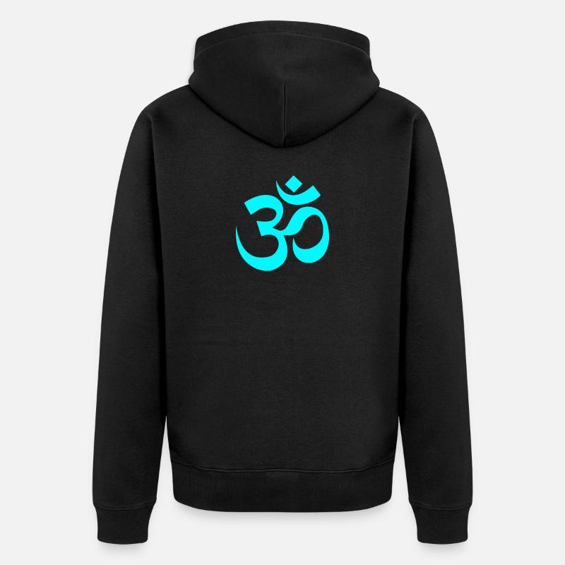 Signe Om Goa - Veste à capuche bio Premium Unisexe - noir