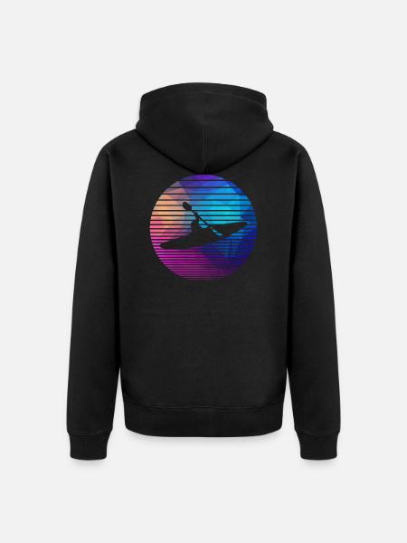 Kayak - Veste à capuche bio Premium Unisexe - noir