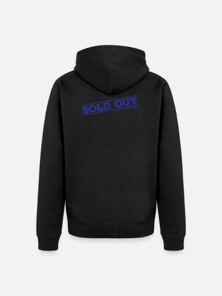 Couples Sold Out BF - Unisex Premium Organic Zip Hoodie - black