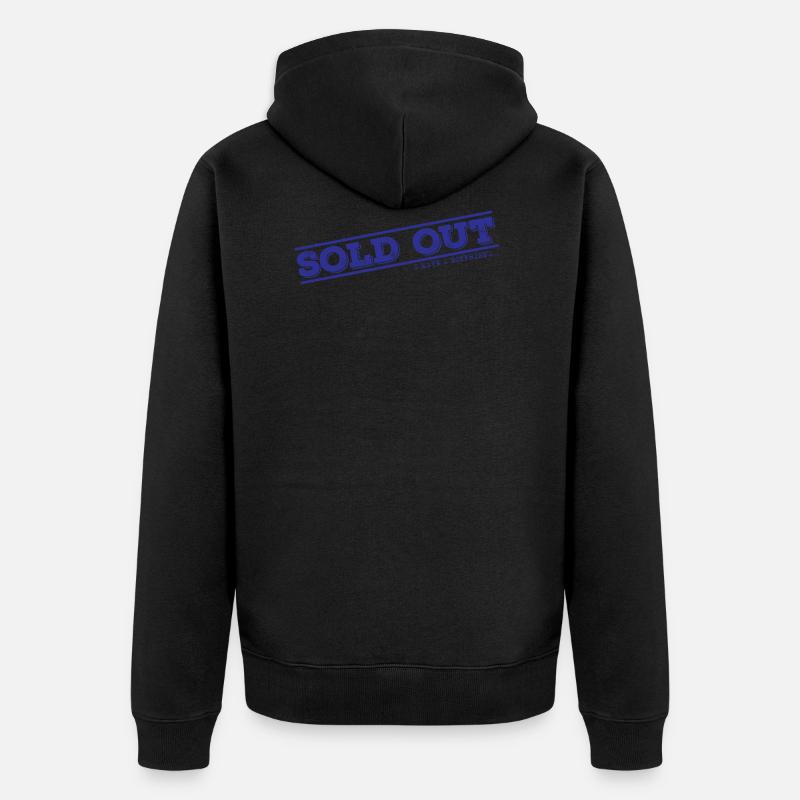 Couples Sold Out BF - Unisex Premium Bio Zip Hoodie - Schwarz