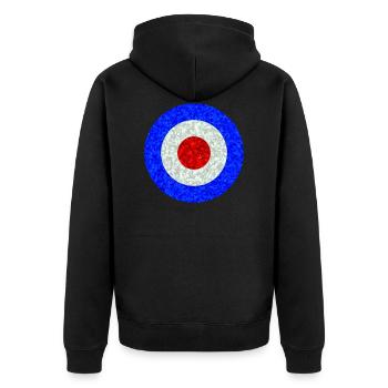 Royal Air Force - Veste à capuche bio Premium Unisexe - noir - Dos - Nico (187cm)